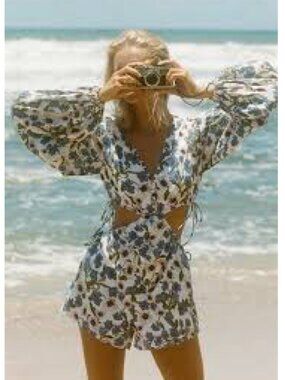 Sabo Skirt Arturo Floral Playsuit Romper